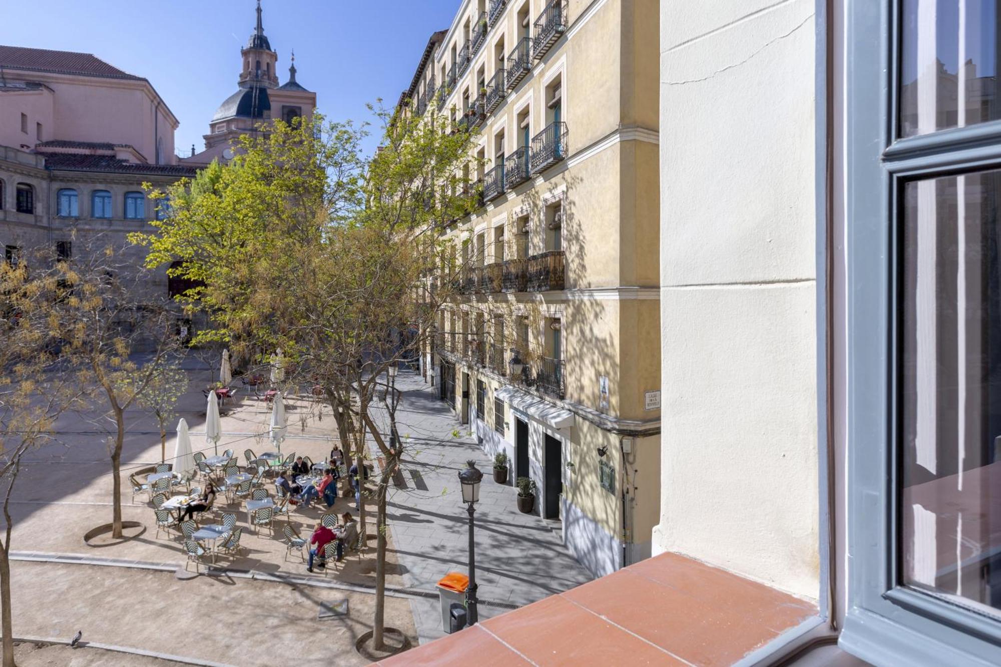 Precioso Apt En La Plaza De La Paja Latina Madrid Buitenkant foto