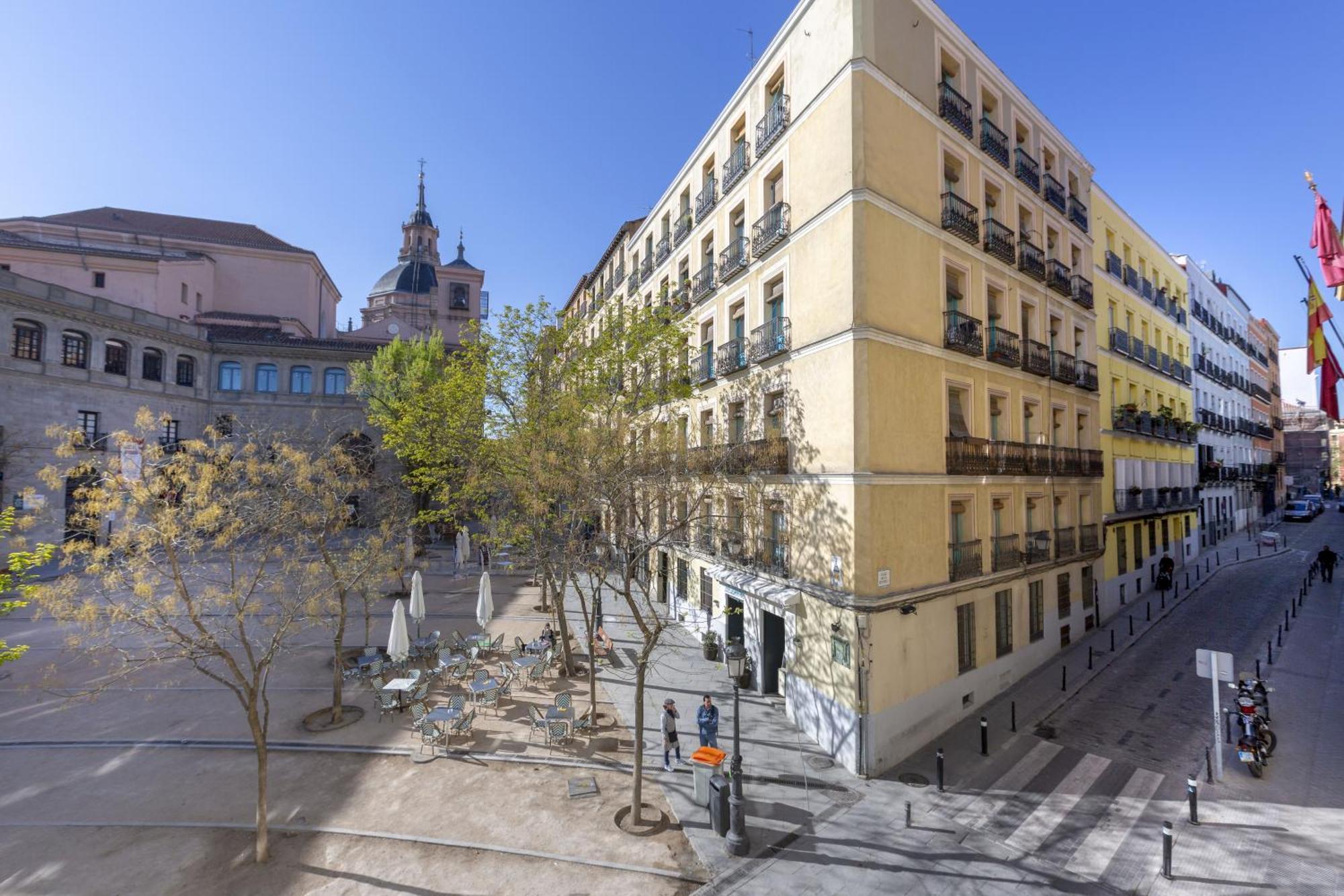 Precioso Apt En La Plaza De La Paja Latina Madrid Buitenkant foto